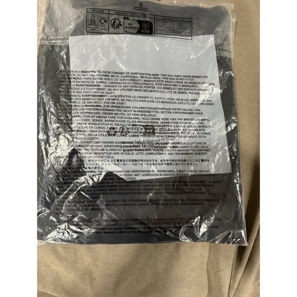 The Drop Womens Black Midi Skirt Medium Recycled Polyester Blend - Picture 4 of 6